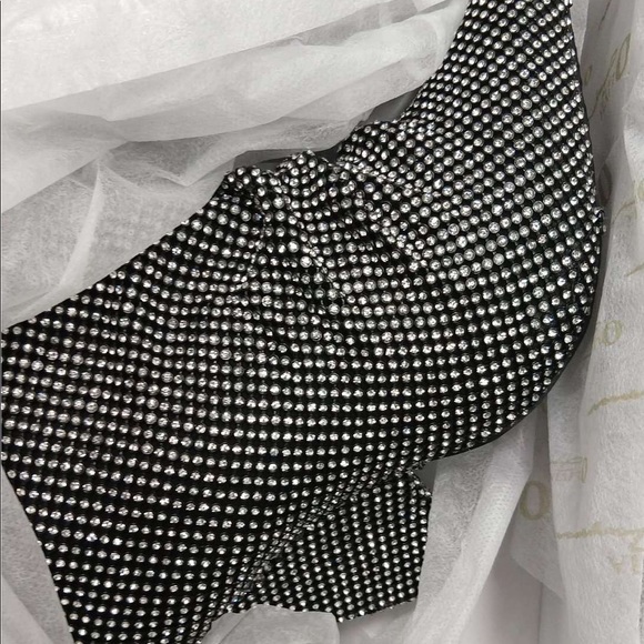 Embellished Rhinestone Crystal Covered Knee High - Picture 7 of 9